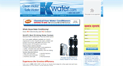 Desktop Screenshot of kwater.com